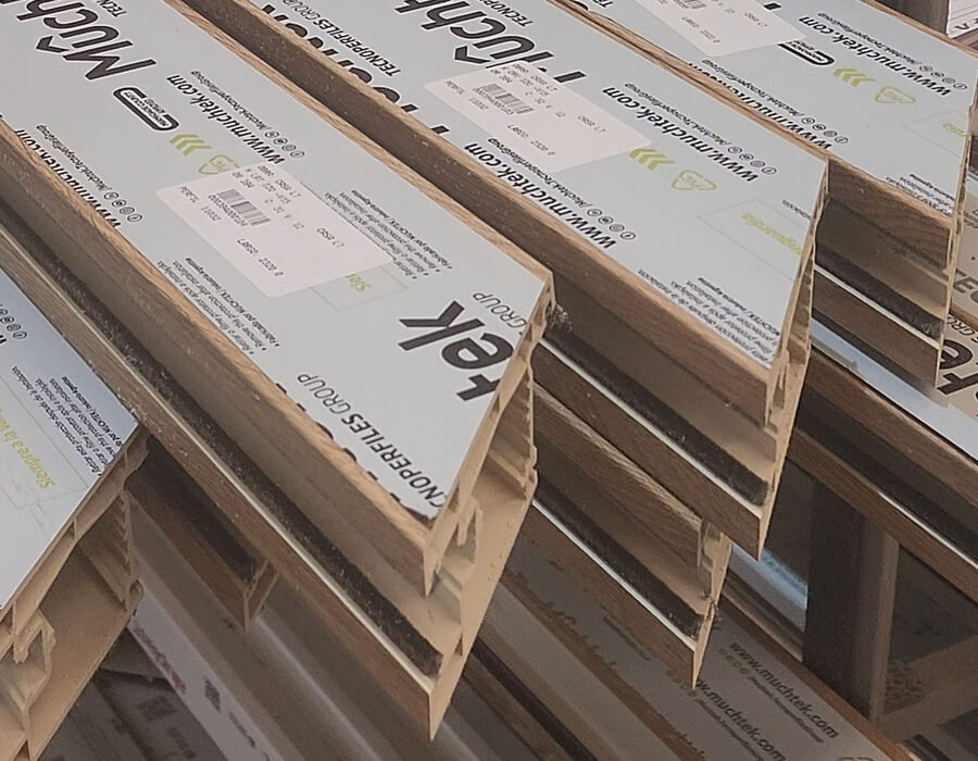 Perfiles PVC Muchtek Tecnoperfiles deposito fabrica General Madariaga